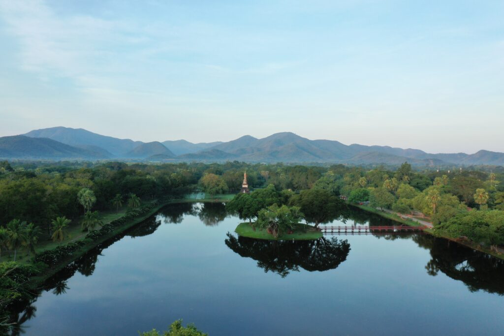 Cycling in Search of the Dawn of Happiness in Sukhothai
