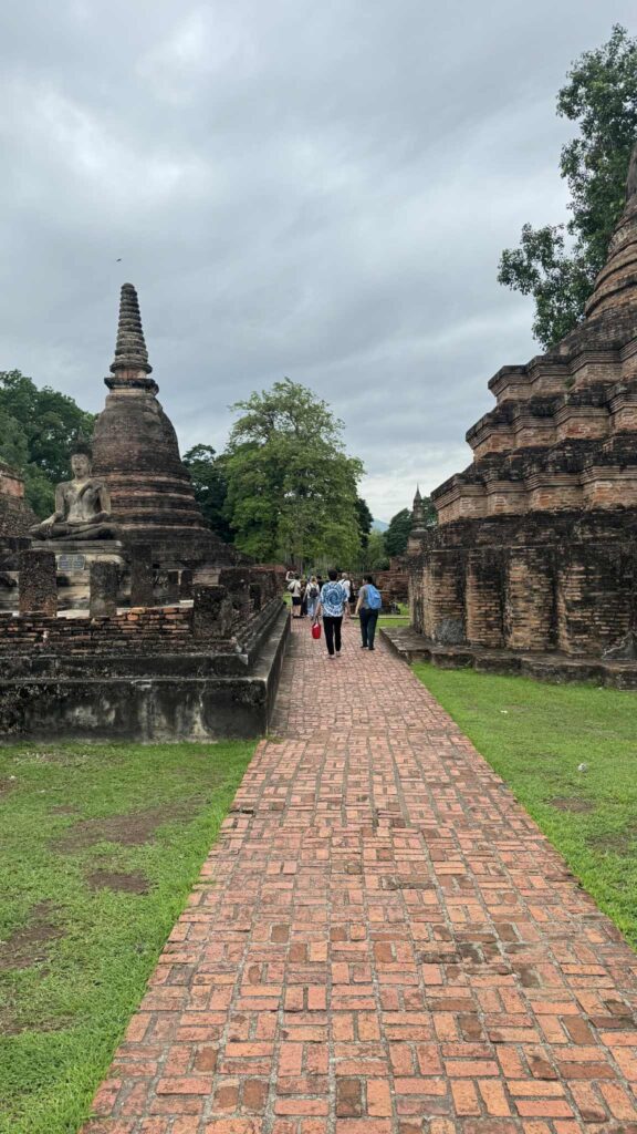 Cycling in Search of the Dawn of Happiness in Sukhothai