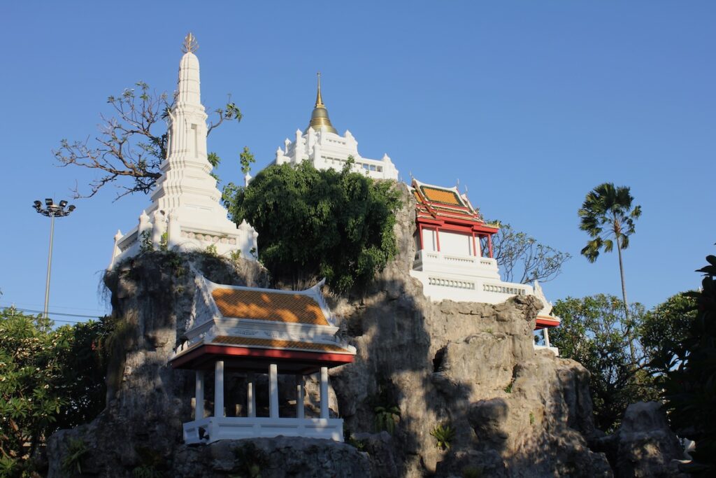 Wat Prayurawongsawat Worawihan (Wat Prayoon), a 19th-century Buddhist temple in Bangkok, Thailand.